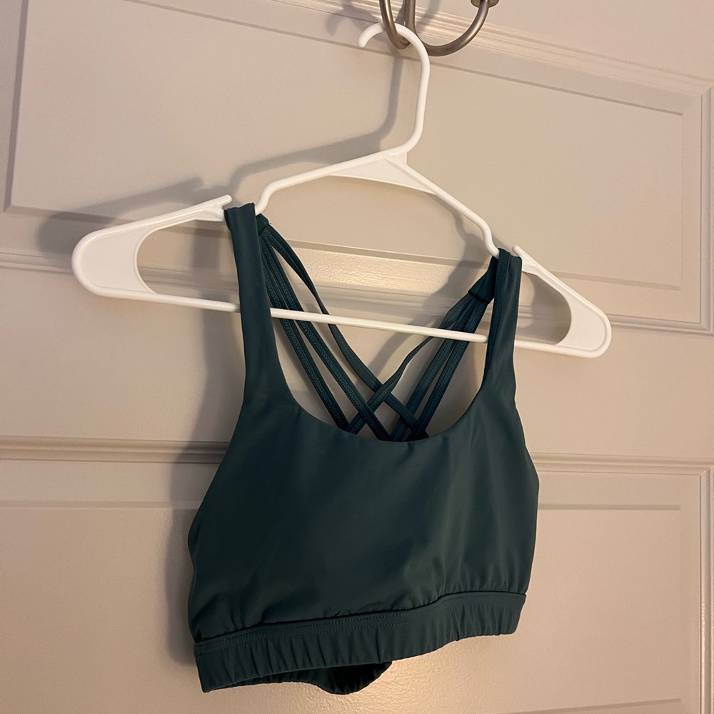 Popflex Active Morning Dew Bra in Moss